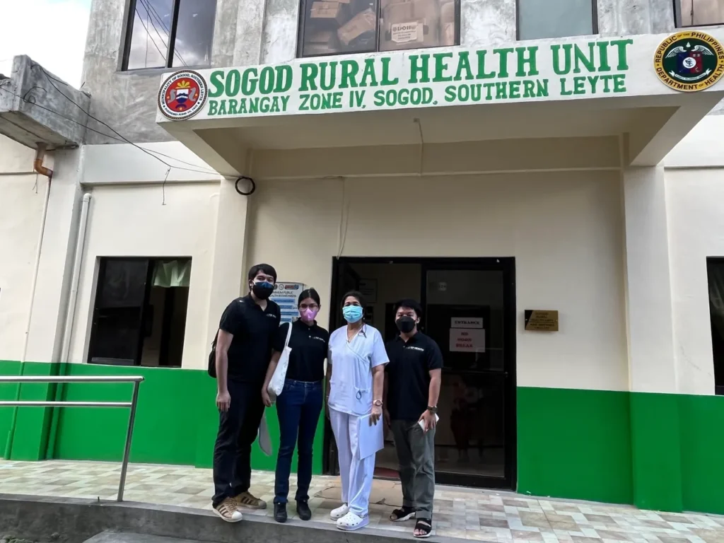 CPHI Team Group Photo in front of SOGOD RHU